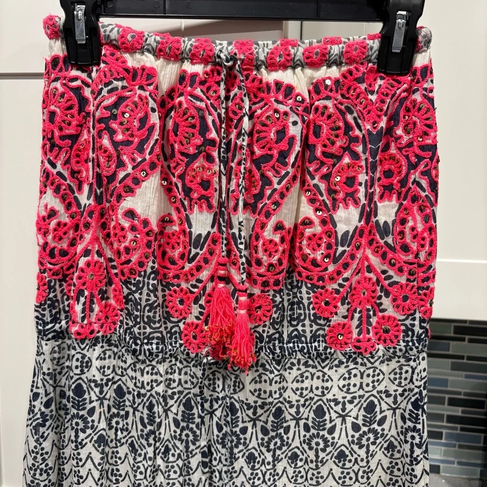 Calypso St. Barth strapless maxi sequin dress - Picture 3 of 10
